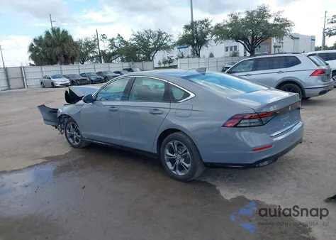 2025 Honda Accord Hybrid Ex-L from USA, damaged, VIN 1HGCY2F67SA061258